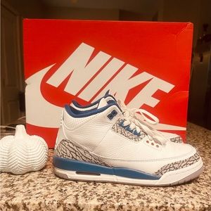 Retro Jordan 3s Washington wizard
